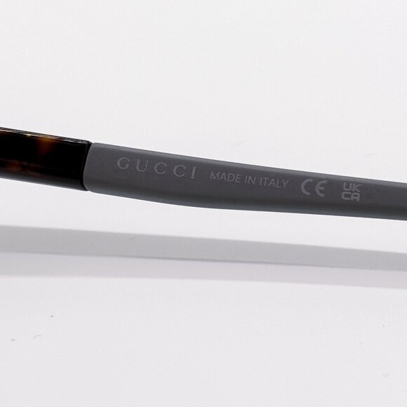 NEW GUCCI GG1738O 002 HAVANA/GREY MEN EYEGLASSES GUCCI - Picture 11 of 12